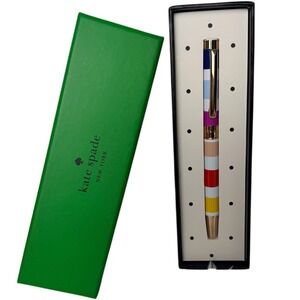 Kate Spade  New York ballpoint Pen with Gold Details